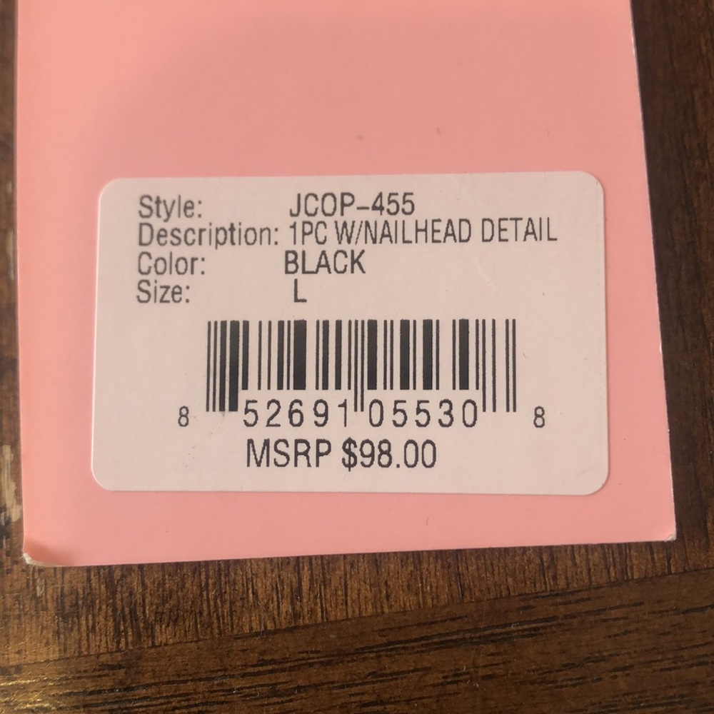 JUICY COUTURE Nailhead Black one piece swimsuit - Picture 5 of 12